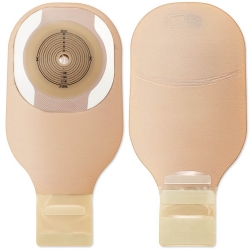 Ostomy Pouch Premier One-Piece System 12 Inch Length Flat, Trim to Fit 2-1/2 Inch Stoma Drainable