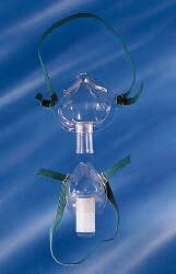 Aerosol Mask AirLife Under the Chin Style Adult One Size Fits Most Adjustable Head Strap