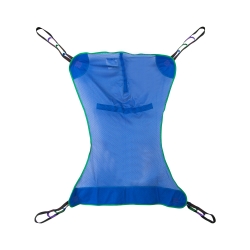 Full Body Patient Sling McKesson 4 or 6 Point Cradle Without Head Support Large 600 lbs. Weight Capacity
