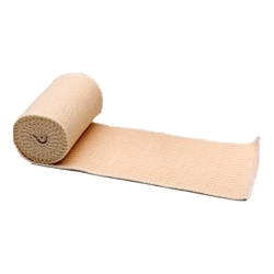 Elastic Bandage McKesson 3 Inch X 4-1/2 Yard Double Hook and Loop Closure Tan NonSterile Standard Compression