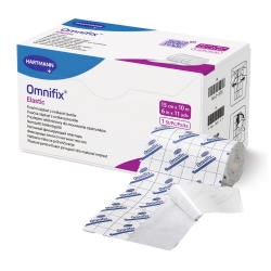 Dressing Retention Tape with Liner Omnifix Elastic White 6 Inch X 11 Yard Nonwoven NonSterile