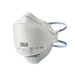Particulate Respirator Mask 3M Aura Industrial N95 Not Rated Elastic Strap One Size Fits Most