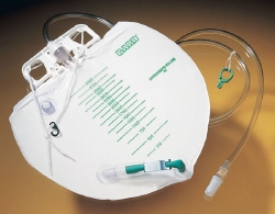 Urinary Drain Bag Bard Anti-Reflux Valve Sterile 4,000 mL Vinyl