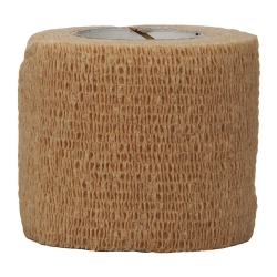 Cohesive Bandage 3M Coban 2 Inch X 5 Yard Self-adherent Closure Tan NonSterile Standard Compression