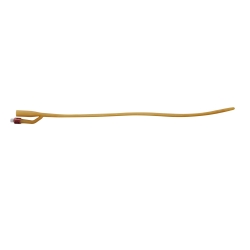 Foley Catheter Bardex Lubricath 2-Way Standard Tip 5 cc Balloon 18 Fr. Hydrophilic Polymer Coated Latex