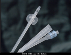 Foley Catheter Bardia 2-Way Standard Tip 30 cc Balloon 22 Fr. Silicone
