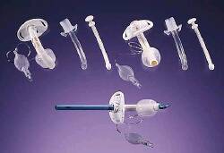 Cuffed Tracheostomy Tube Shiley Disposable IC Size 4.0 Adult
