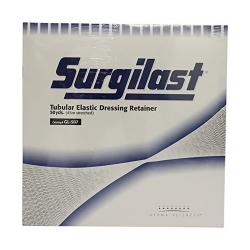Elastic Net Retainer Dressing Surgilast Tubular Elastic 50 Yard Length Size 6 White Large Head / Shoulder / Thigh NonSterile