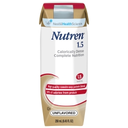 Tube Feeding Formula Nutren 1.5 Unflavored Liquid 250 mL Carton