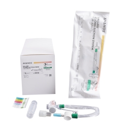 Closed Suction Catheter Ballard Tracheostomy Type Closed Style Thumb Valve Vent 14 Fr. Sterile