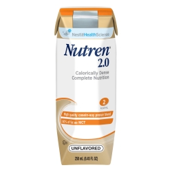Tube Feeding Formula Nutren 2.0 Unflavored Liquid 250 mL Carton