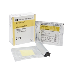 Xeroform Petrolatum Impregnated Dressing Xeroform Occlusive Square 2 X 2 Inch Sterile