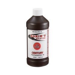 Wound Cleanser Dakin’s Solution Half Strength 16 oz. Twist Cap Bottle NonSterile Antimicrobial