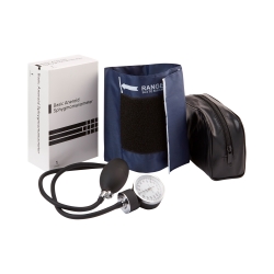 Aneroid Sphygmomanometer Unit BASIC Large Adult Cuff Nylon Cuff 34 – 50 cm  Pocket Aneroid
