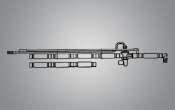 AirLife Ventilator Circuit Corrugated Tube 72 Inch Tube Single Limb Adult Without Breathing Bag Single Patient Use