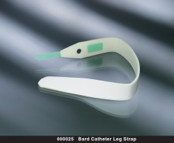 Leg Strap Bard 30 Inch, Single Use, Nonsterile, Soft Resilient Foam, Hook and Loop Closure