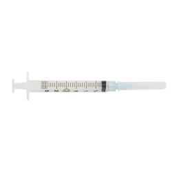 Standard Hypodermic Syringe with Needle PrecisionGlide 3 mL 5/8 Inch 25 Gauge NonSafety Thin Wall