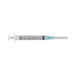 Standard Hypodermic Syringe with Needle PrecisionGlide 3 mL 1 Inch 23 Gauge NonSafety Thin Wall
