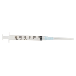 Standard Hypodermic Syringe with Needle PrecisionGlide 3 mL 1-1/2 Inch 25 Gauge NonSafety Thin Wall