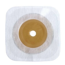 Ostomy Barrier Esteem synergy Trim to Fit, Standard Wear Stomahesive Adhesive Large Flange Esteem Synergy System Hydrocolloid Up to 2-3/8 Inch Opening 5 X 5 Inch