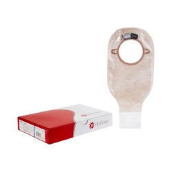 Ostomy Pouch New Image Two-Piece System 12 Inch Length Drainable