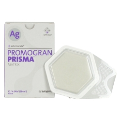 Silver Collagen Dressing 3M Promogran Prisma Matrix 4-3/10 Square Inch Hexagon Sterile