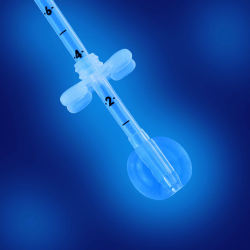 Low Profile Gastrostomy Tube Kit MIC 18 Fr. Silicone Sterile