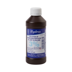 Antiseptic Hydrogen Peroxide McKesson Brand Topical Liquid 8 oz. Bottle