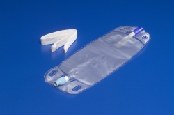 Urinary Leg Bag Dover Anti-Reflux Valve NonSterile 500 mL Vinyl
