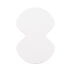 Foam Dressing Mepilex Heel 5 X 8 Inch Without Border Film Backing Silicone Adhesive Heel Sterile