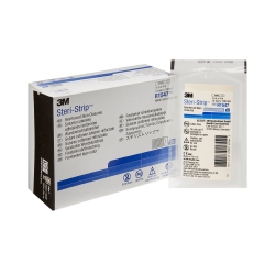 Skin Closure Strip Steri-Strip 1/2 X 4 Inch Nonwoven Material Reinforced Strip White
