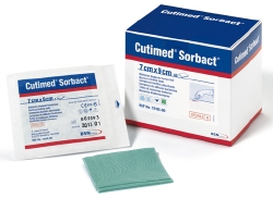 Antimicrobial Mesh Dressing Cutimed Sorbact 2-3/4 X 3-1/2 Inch Rectangle Sterile