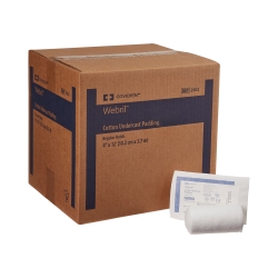 Cast Padding Undercast Webril 4 Inch X 4 Yard Cotton Sterile