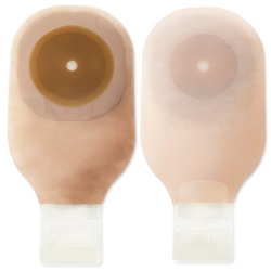 Ostomy Pouch Premier One-Piece System 12 Inch Length Flat, Trim to Fit Up to 2-1/2 Inch Stoma Drainable