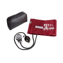 Aneroid Sphygmomanometer Unit McKesson LUMEON Large Adult Cuff Nylon Cuff 34 – 50 cm Pocket Aneroid