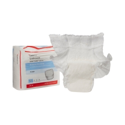 Unisex Adult Absorbent Underwear Sure Care Extra Pull On with Tear Away Seams X-Large Disposable Moderate Absorbency