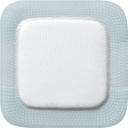 Foam Dressing Biatain Silicone 7 X 7 Inch With Border Film Backing Silicone Adhesive Square Sterile
