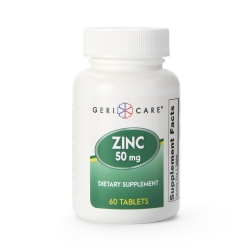 Mineral Supplement Geri-Care Zinc Sulfate 50 mg Strength Tablet 60 per Bottle