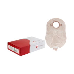Urostomy Pouch New Image Two-Piece System 9 Inch Length 1-3/4 Inch Stoma Drainable
