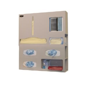 PPE Dispenser BOWMAN Wall Mount Quartz Beige ABS Plastic
