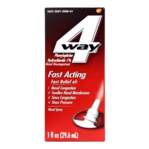Sinus Relief 4 Way 1% Strength Nasal Spray 1 oz.