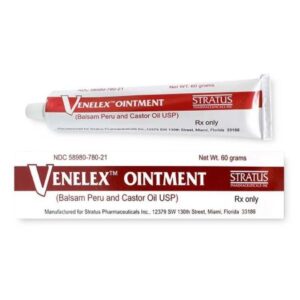 Venelex Balsam Peru / Castor Oil 87 mg – 788 mg / Gram Ointment 60 Gram