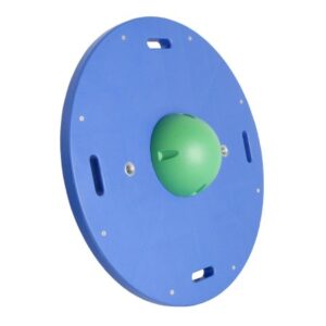 Circular Balance Board CanDo Balance Board Combo Plastic 4 X 16 X 16 Inch Blue / Green