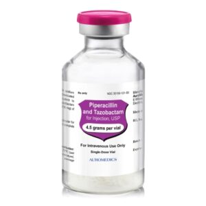 Piperacillin Sodium / Tazobactam, Preservative Free 4.5 Gram Intravenous Injection 50 mL
