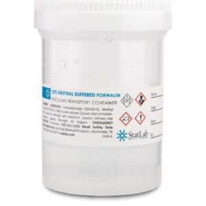 Prefilled Formalin Container StatClick 60 mL Fill in 120 mL (4 oz.) Screw Cap Warning Label NonSterile