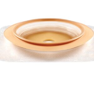 Ostomy Barrier Natura Trim to Fit Durahesive Adhesive 57 mm Flange Sur-Fit Natura System Hydrocolloid 1/2 to 1-1/4 Inch Opening