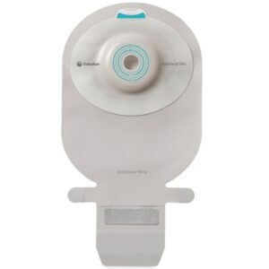 Ostomy Pouch SenSura Mio Convex One-Piece System 11 Inch Length, Maxi Deep Convex, Pre-Cut 1 Inch Stoma Drainable