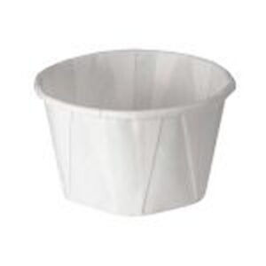 Souffle Cup Solo 3.25 oz. White Paper Disposable