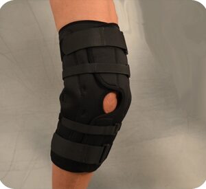 Knee Brace H.K.O. 16 – Anterior Closure 3X-Large 21 to 23 Inch Knee Circumference 16 Inch Length Left or Right Knee