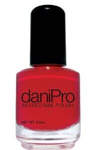 Nail Polish daniPro 0.5 oz. Bottle First Kiss Red Undecylenic Acid